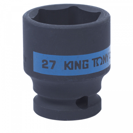 KING TONY Головка торцевая ударная шестигранная 1/2", 27 мм