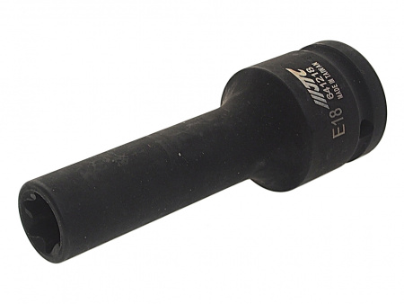 JTC Головка торцевая глубокая ударная 6-гранная TORX 3/4" х E18, длина 110мм