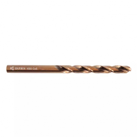 GARWIN INDUSTRIAL Сверло спиральное по металлу 4,2 мм, DIN 338, HSS-Co5, 5xD, 135°, HA, тип UNI