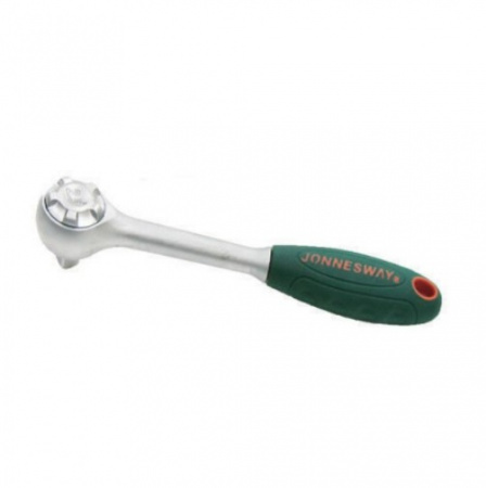JONNESWAY Рукоятка трещоточная с двойным храповиком 1/4"DR, 72 зубца