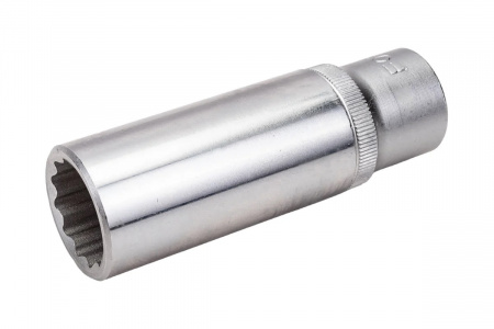 FORCE Головка торцевая 18 мм 1/2" 12-гранная глубокая L77 мм