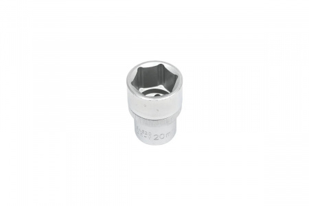 FORCE Головка торцевая 1/2", 6-гранная, 20 мм, длина 38 мм
