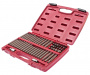 JTC Набор бит 1/2" 3/8" HEX, TORX, SPLINE, RIBE 6-ти гранных 2 держателя 58 предметов в кейсе 