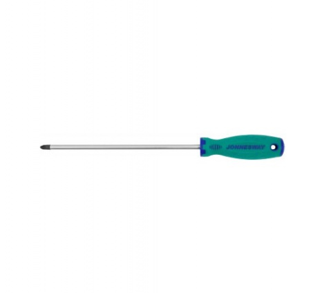 Jonnesway Отвертка стержневая крестовая ANTI-SLIP GRIP, PH3x250 мм