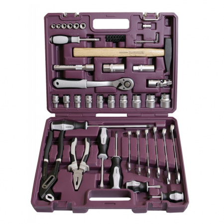 Thorvik Набор инструмента универсальный 1/4", 1/2"DR, 56 предметов, TS056