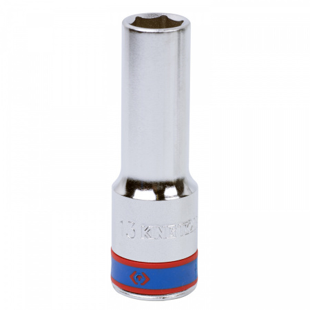KING TONY Головка торцевая глубокая шестигранная 1/2", 13 мм