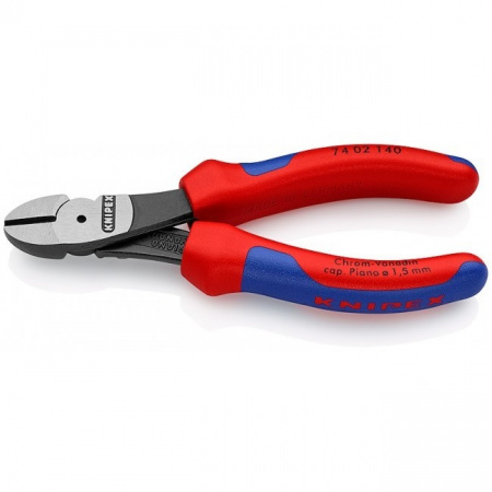 Knipex Бокорезы особо мощные, 140 мм, фосфатированные, 2-комп ручки