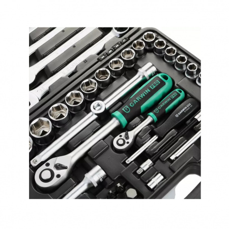 GARWIN PRO Набор ручных инструментов 1/4" и 1/2", 89 предметов