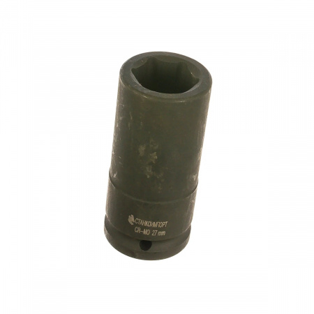СТАНКОИМПОРТ Головка торцевая ударная глубокая 6гр. 3/4" 27 мм, длина 95 мм