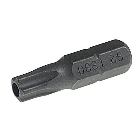 JTC Бита TORX TS30Hх25 мм 1/4" 5-ти гранная с отверстием 