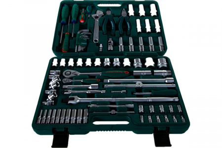JONNESWAY Набор инструмента универсальный 1/4", 1/2", 83 предмета