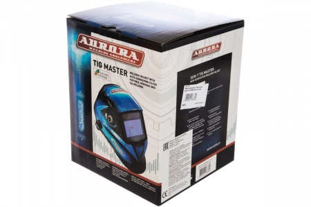 AURORA Маска сварщика "Хамелеон" SUN-7 (9-13DIN) Tig Master с увеличенным светофильтром