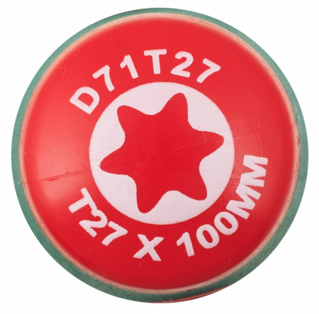 JONNESWAY Отвертка стержневая TORX ANTI-SLIP GRIP, T27х100