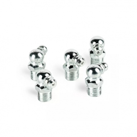RUNTEC Пресс-масленка (тавотница) M10, 90° (H3), комплект 5 штук