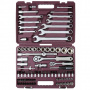Thorvik Набор инструмента универсальный 1/4", 1/2"DR, 82 предмета, в кейсе