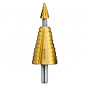 ЗУБР Сверло ступенчатое составное, 4-35мм, 15 ступеней, покрытие NiT