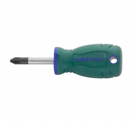 Jonnesway Отвертка стержневая крестовая ANTI-SLIP GRIP, PH2х38 мм D77P238