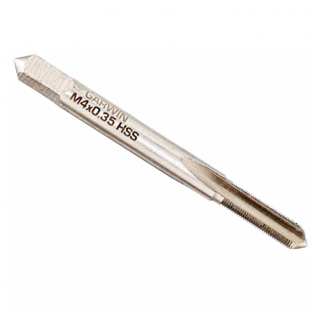 GARWIN INDUSTRIAL Метчики ручные Mf4x0.35, DIN 2181, HSS, 6H, комплект из 2 штук