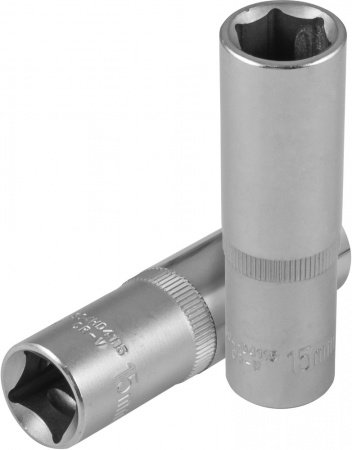 JONNESWAY Головка торцевая глубокая 1/2"DR, 15 мм