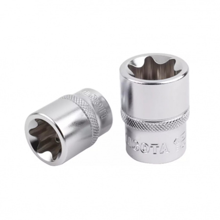 Licota Головка торцевая 1/2" (12,7 мм), E-профиль, E18, длина 38 мм