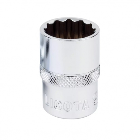 Licota Головка торцевая 1/4" (6,35 мм), 12-гранная, 12 мм