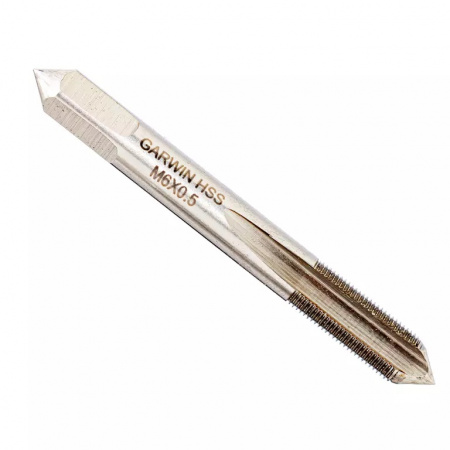 GARWIN INDUSTRIAL Метчики ручные Mf6x0.5, DIN 2181, HSS, 6H, комплект из 2 штук