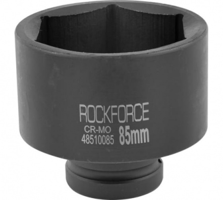 ROCKFORCE Головка торцевая 85 мм 1" 6-гранная ударная удлиненная L=100 мм