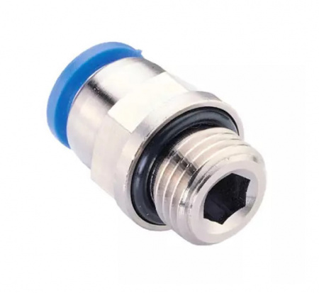GARWIN PRO Фитинг цанговый М1/2" 16 мм, с уплотнением, металличекий корпус
