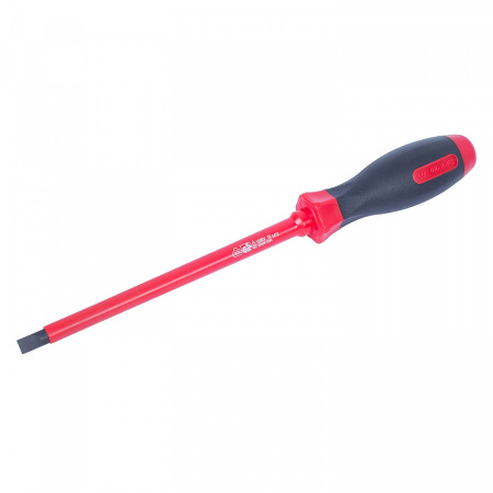 KING TONY Отвертка шлицевая Slotted 8,0 мм, 175 мм, диэлектрическая