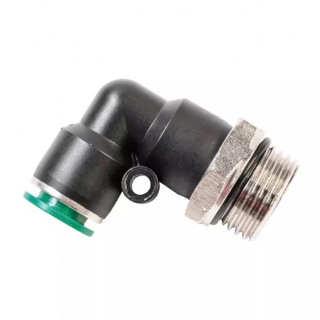 GARWIN PRO Уголок M1/2" цанга 10 мм, с уплотнением, пластм. корпус