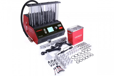 Launch CNC-604 LNC-179 Установка для тестирования и очистки форсунок 