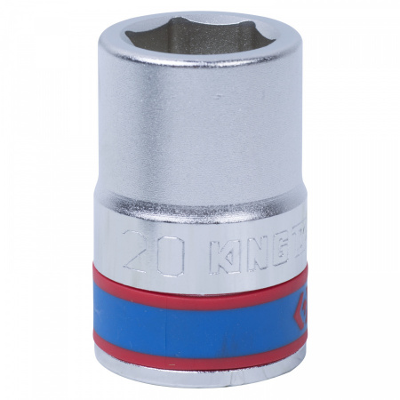 KING TONY Головка торцевая стандартная шестигранная 3/4", 20 мм