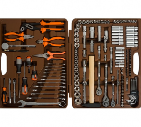 OMBRA Набор инструмента универсальный 1/4", 3/8" и 1/2"DR, 150 предметов 