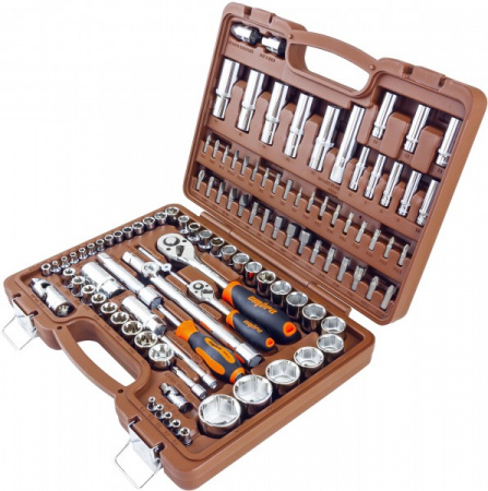 OMBRA Набор инструмента универсальный 1/4", 3/8", и 1/2"DR, 108 предметов