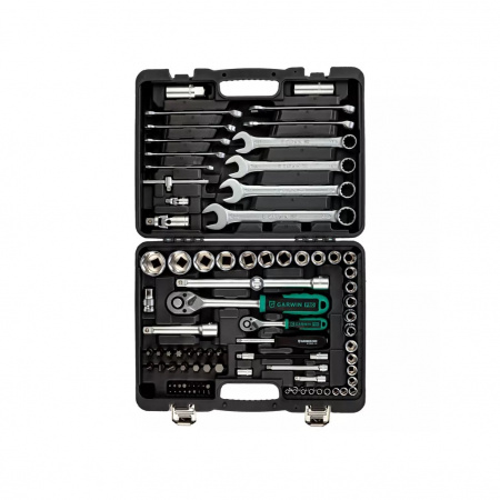 GARWIN PRO Набор ручных инструментов 1/4" и 1/2" 6 гр. 89 предметов