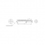 Thorvik Головка торцевая глубокая 12-гранная 1/2"DR, 13 мм