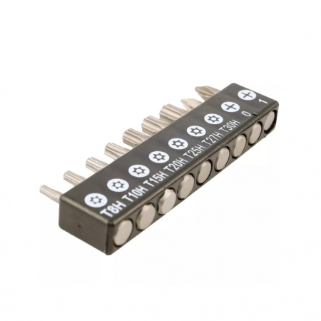 GARWIN PRO Набор бит 1/4" 25 мм на держателе TORX с отв., PH