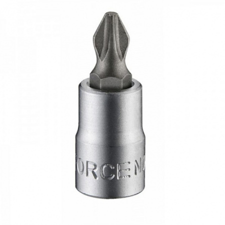 FORCE Головка-бита крестовая 1/4"DR PH2