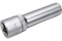 FORCE Головка торцевая 1/2", 12-гранная, глубокая, 12 мм, длина 77 мм