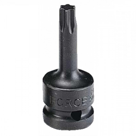 FORCE Головка-бита ударная TORX 1/2"DR удлиненная Т40 L=60 мм