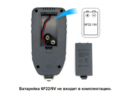 ICartool Толщиномер лакокрасочных покрытий IC-T100, чехол для хранения