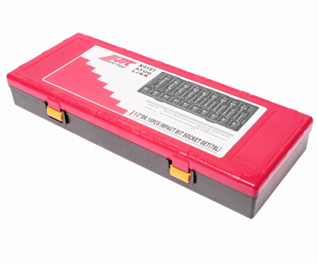 JTC Набор головок торцевых 1/2" TORX, HEX ударных в кейсе 19 шт.