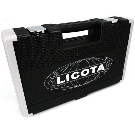 Licota Набор торцевых головок Spline 3/8" 12-гранные, 6-24 мм, 37 предметов