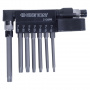 KING TONY Набор вставок (бит) с воротком-битодержателем 1/4", Torx, T10-T40, L = 60 мм, 8 предметов
