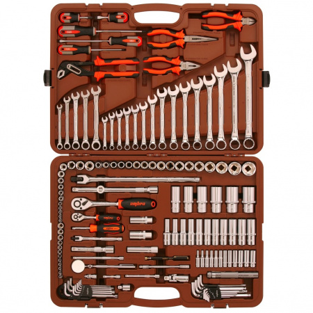 OMBRA Набор инструмента универсальный 1/4", 3/8" и 1/2"DR, 141 предмет
