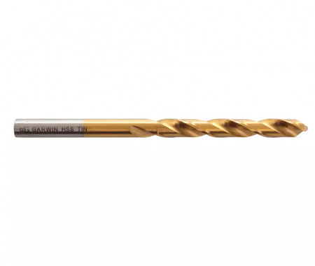 GARWIN INDUSTRIAL Сверло спиральное по металлу 6,7 мм, DIN 338, HSS-G, 5xD, 118°, HA, TiN, тип N