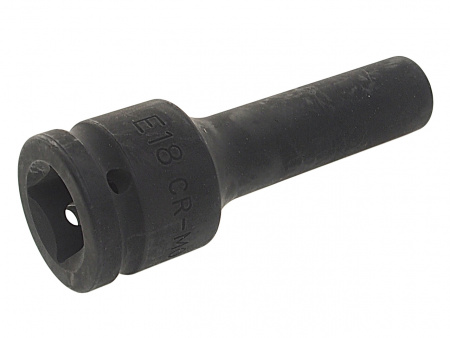 JTC Головка торцевая глубокая ударная 6-гранная TORX 3/4" х E18, длина 110мм