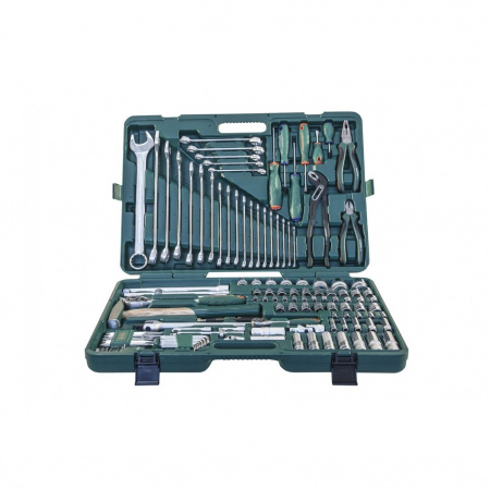 JONNESWAY Набор инструмента универсальный 1/2", 1/4"DR, 127 предметов