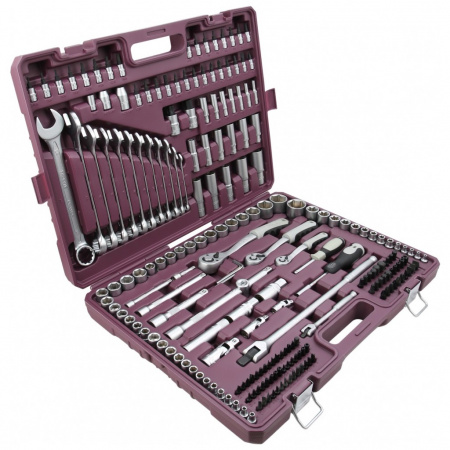 Thorvik Набор инструмента универсальный 1/4", 3/8", 1/2"DR, 217 предметов