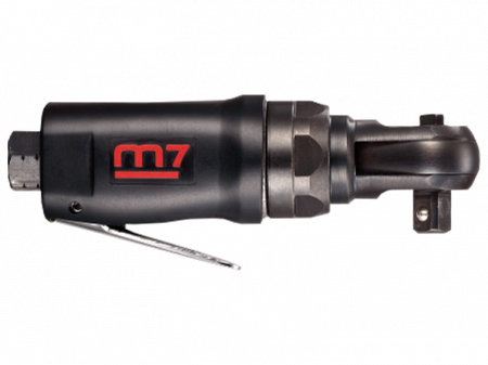 MIGHTY SEVEN Трещотка пневматическая 1/2", 30 Нм, 350 об/мин, укороченная